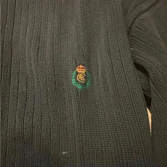 Ralph Lauren Knit Long Sleeve Sweater Size Large - Picture 4 of 7